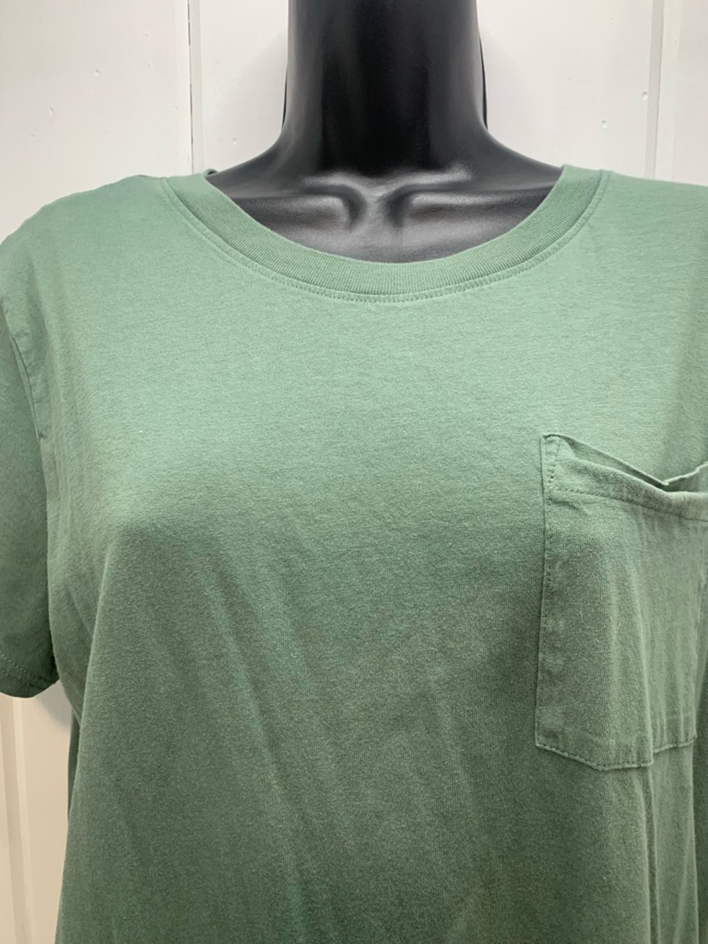 Pact Tee Dress Women’s Size L Dark Forest Softspun Organic Cotton Casual Pocket - Picture 10 of 11